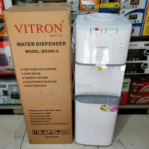 Vitron White Deluxe Hot and Cold Water Dispenser BD566