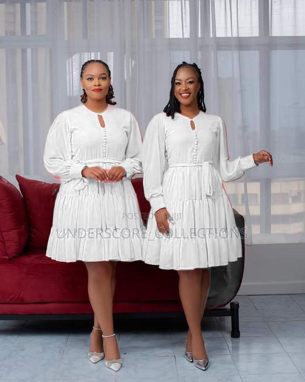 Classy Lady Mini Shift Dresses - thumbnail 2