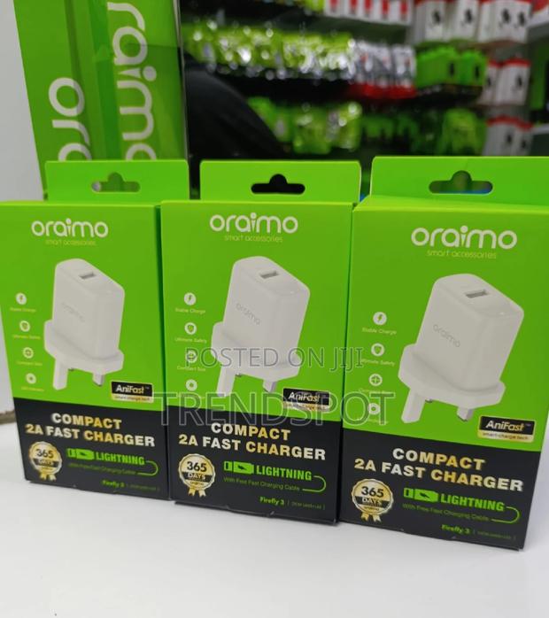 I Phone Oraimo Charger - main view