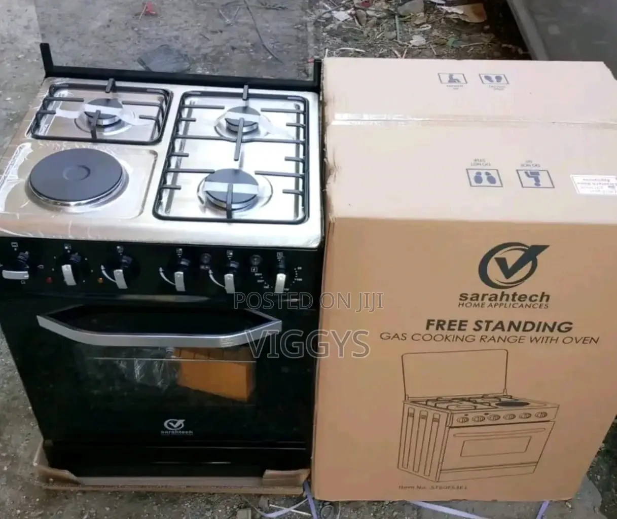 Original Saratech 50 by 55 Standing Cooker
