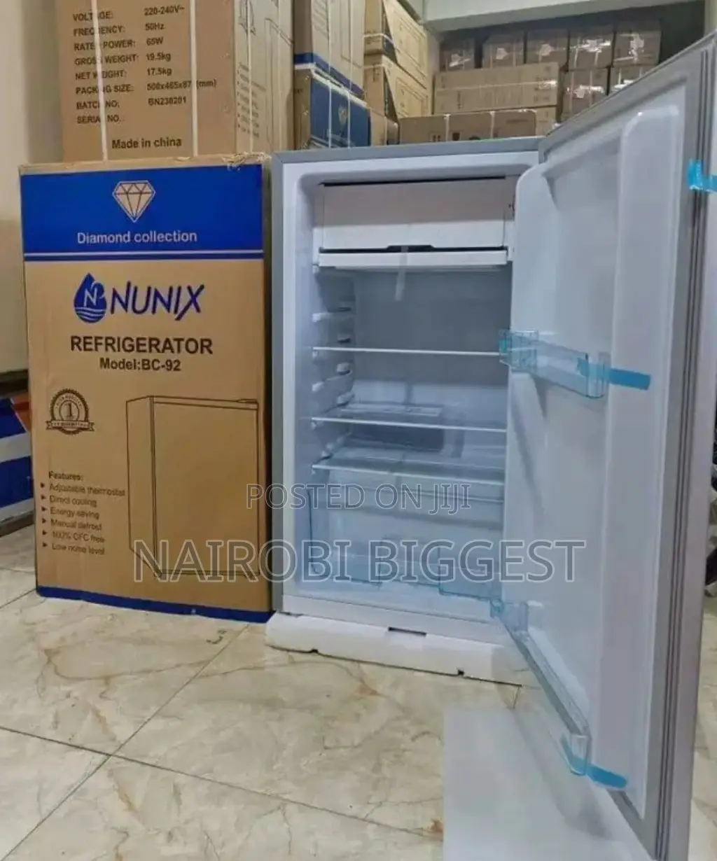 Classic Nunix 92 Litres Single Door