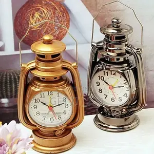 Vintage Retro Oil Lamp Alarm Clock . Colors as on Pic