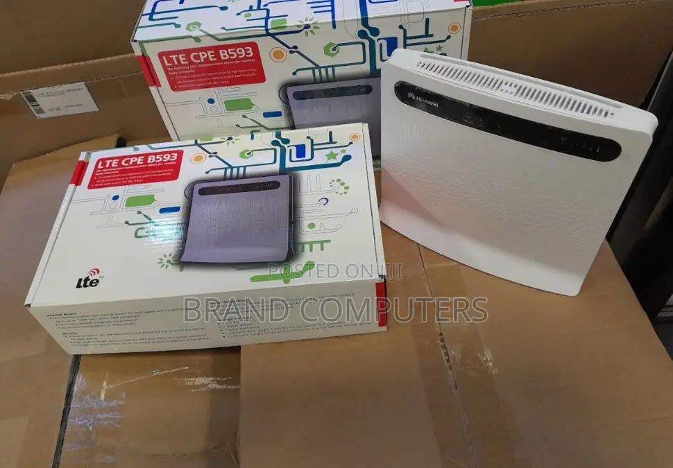Huawei Simcard B593 LTE CPE 4G Wi-Fi Wireless Router