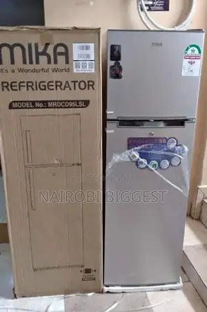 Mika 168 Litres Double Door Fridge