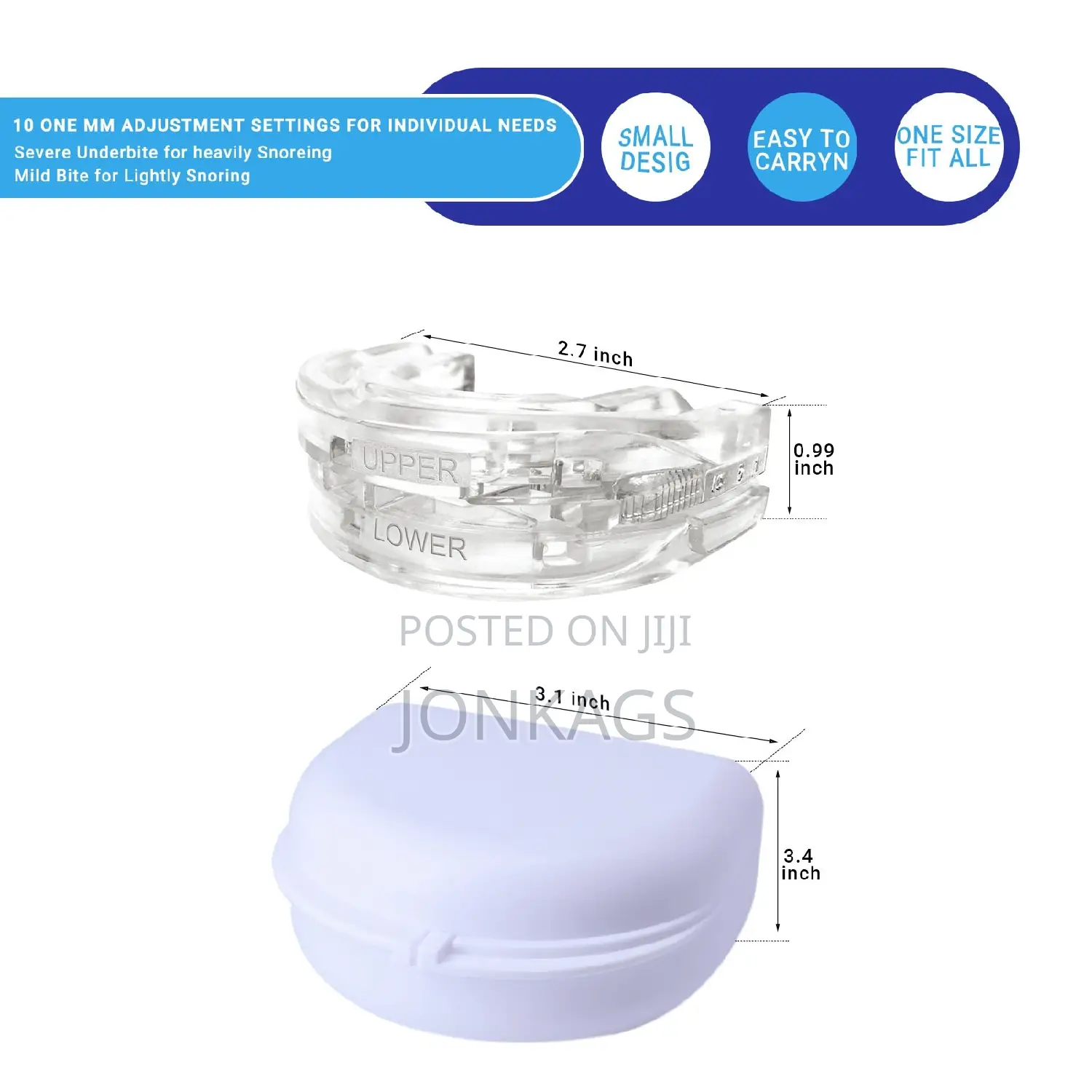 Adjustable Antisnore Device