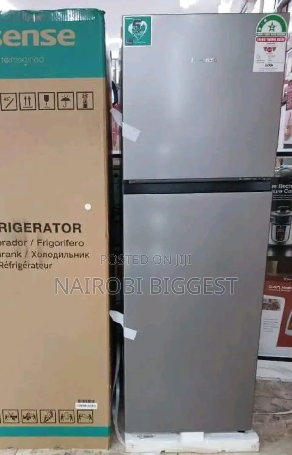 Hisense 154 Litres Double Door Fridge