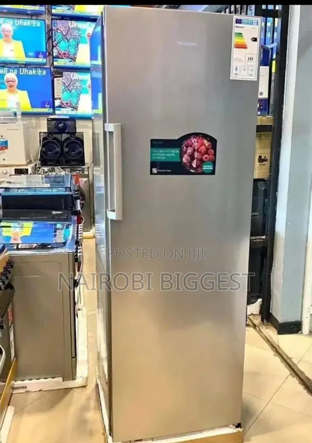 At Classic Hisense 320litres Non Frost Fridge