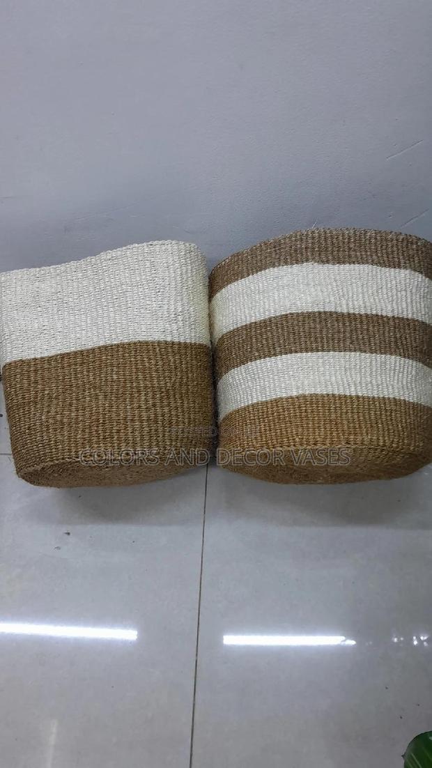 Size 14 Inches Baskets Brown/White - main view
