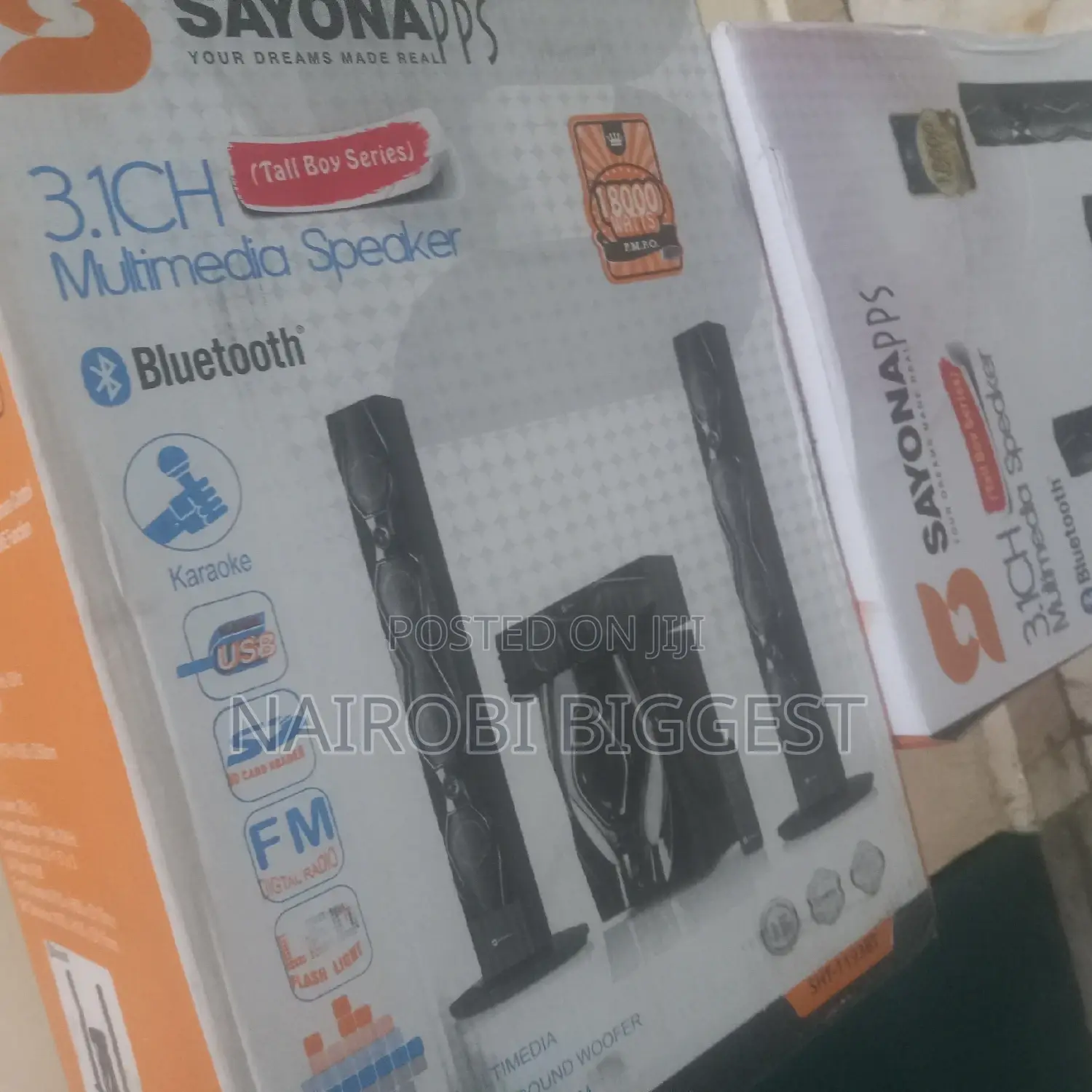 Sayona Woofer Tall Boys Speaker