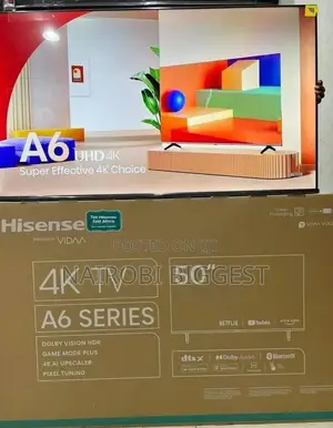 Hisense 50 Inches Smart Android Tv.