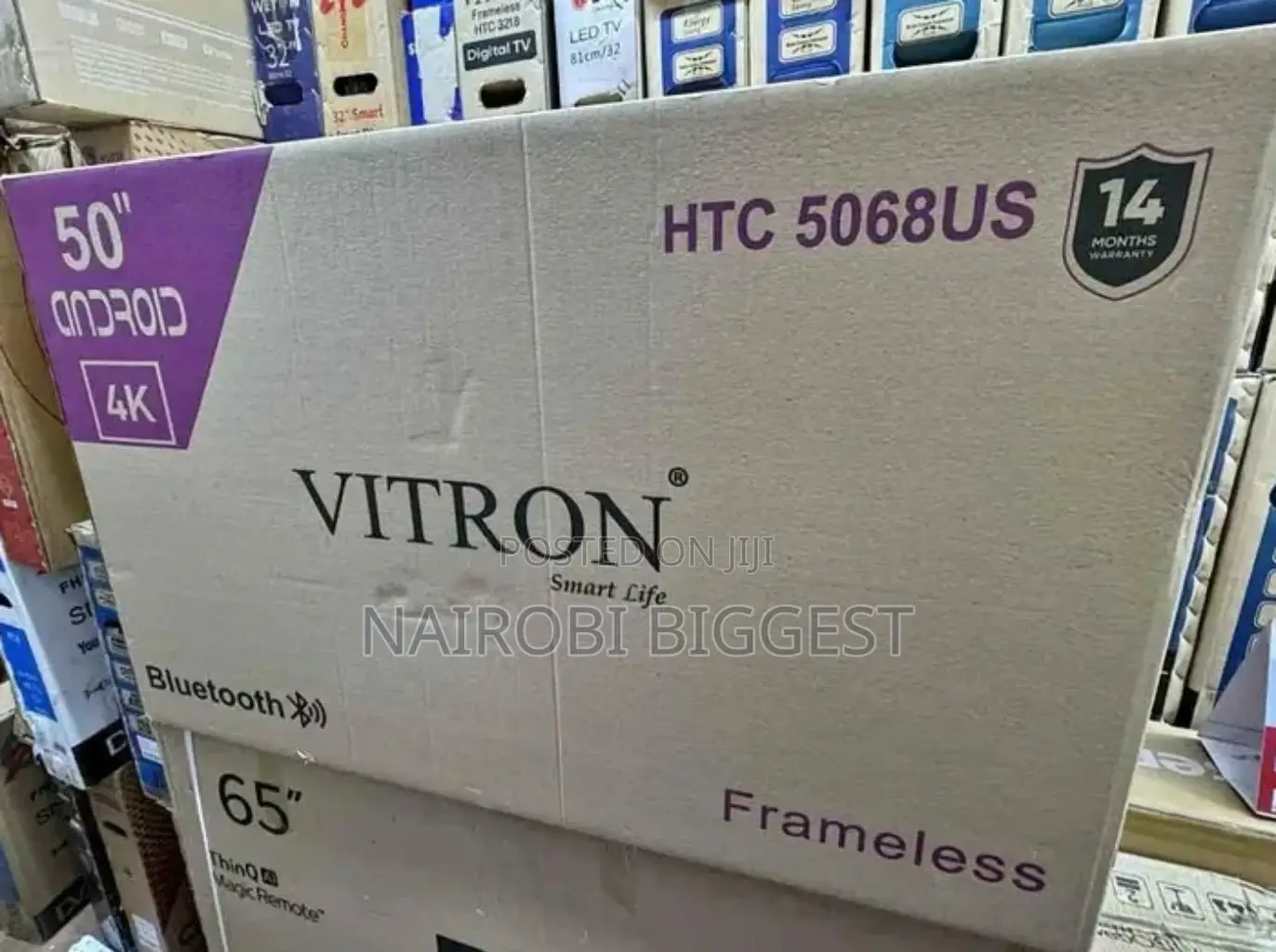 Vitron 50 Inches Smart Android Tv