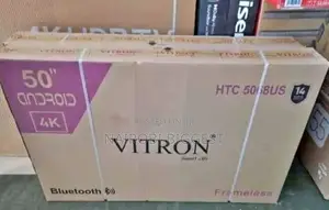 Vitron 50 Inches Smart Android Tv. Bluetooth. Youtube