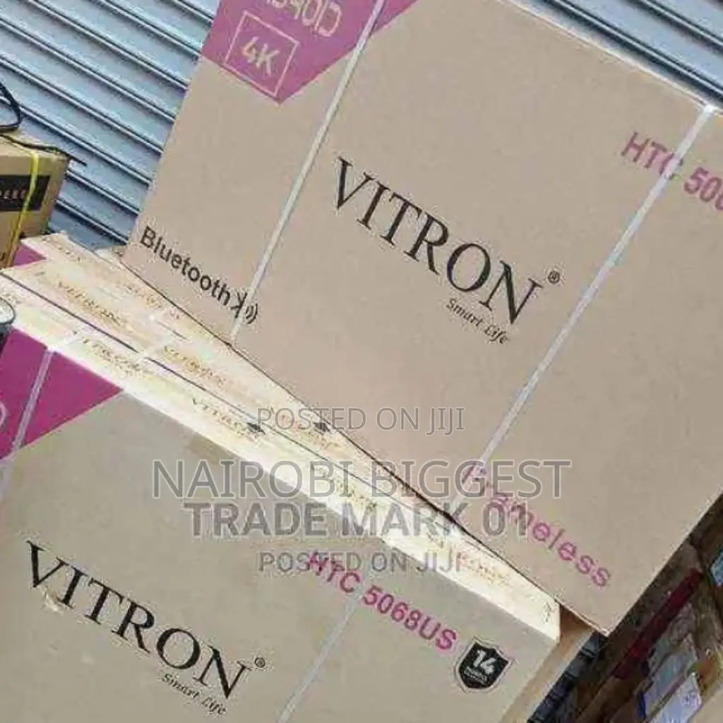 Vitron 50 Inches Smart Android Tv You Tube Wifi Netflix +Bluetooth