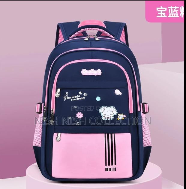 Pink Blue School Bag - thumbnail 2