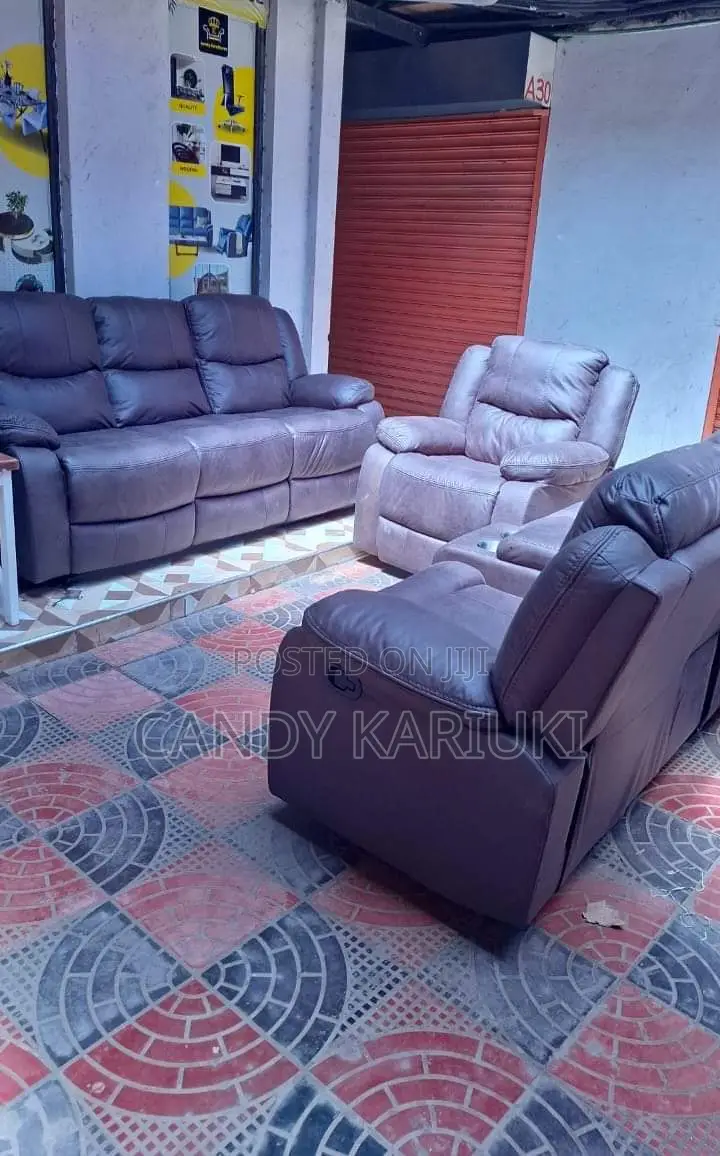 Standard Size 6 Seater Recliner Sofa Set in Nairobi Central Furniture