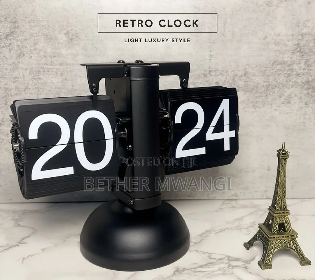 Retro Digital Flip Desk Clock in Kenya