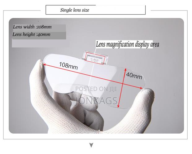Head Mounted Magnifying Glass With Interchangeable Lens - thumbnail 7