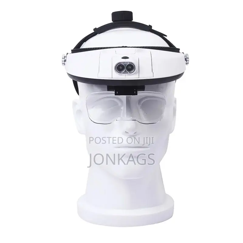 Head Mounted Magnifying Glass With Interchangeable Lens