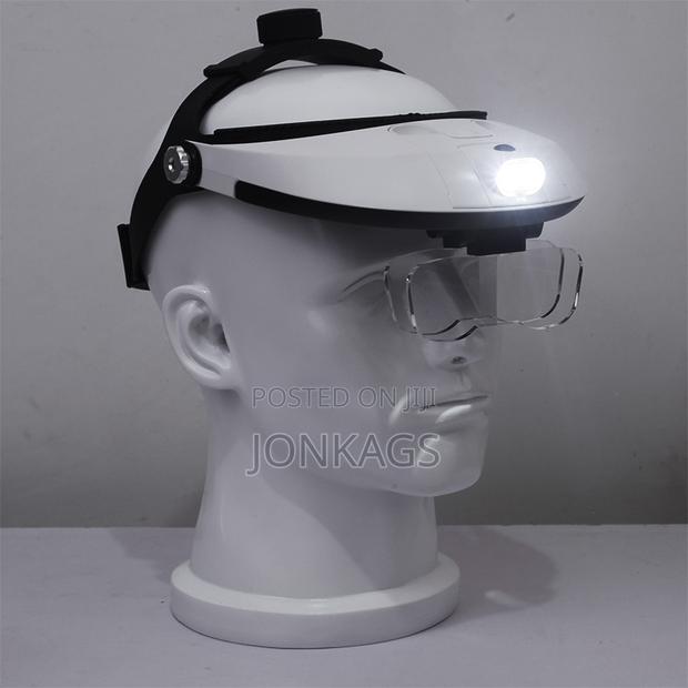 Head Mounted Magnifying Glass With Interchangeable Lens - thumbnail 3