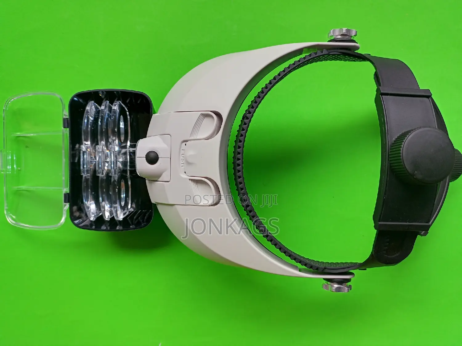 Head Mounted Magnifying Glass With Interchangeable Lens