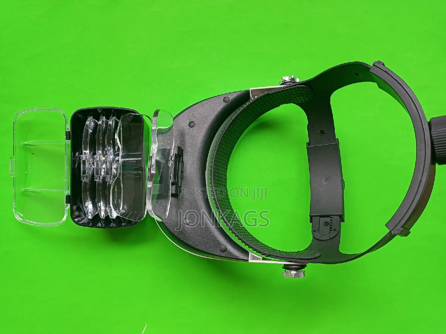 Head Mounted Magnifying Glass With Interchangeable Lens