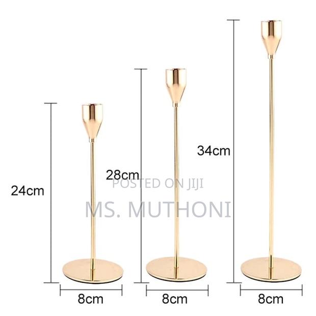 3 Inweder Candle Holders, Candlestick Holders - thumbnail 3