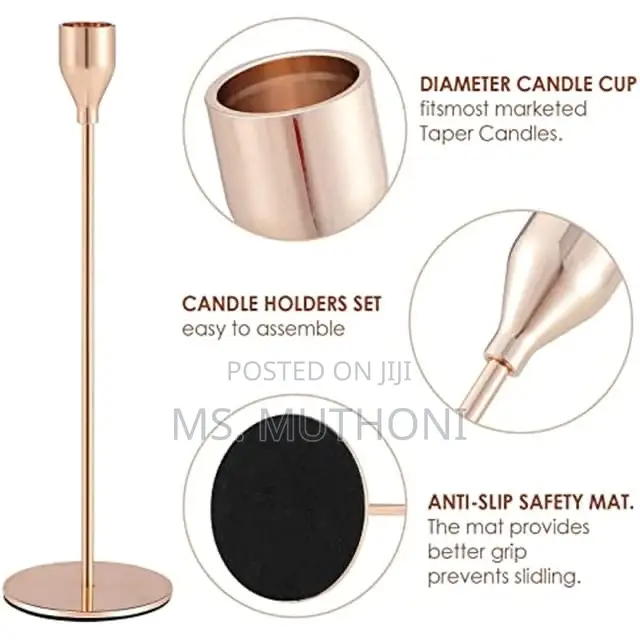 3 Inweder Candle Holders, Candlestick Holders