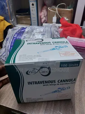 IV Cannula G24 -Yellow.