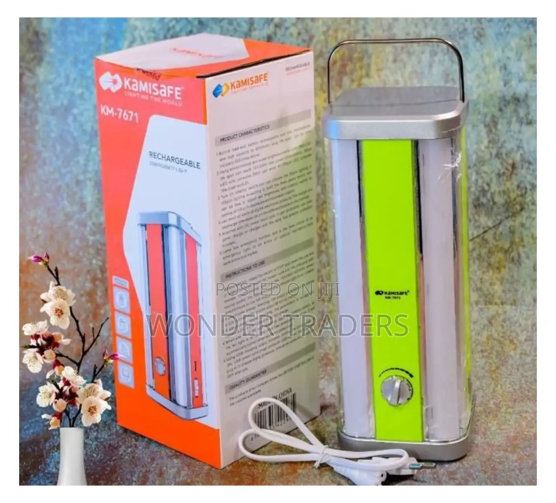 Rechargeable Lamp- Km-7671 Rechargeable Lamp