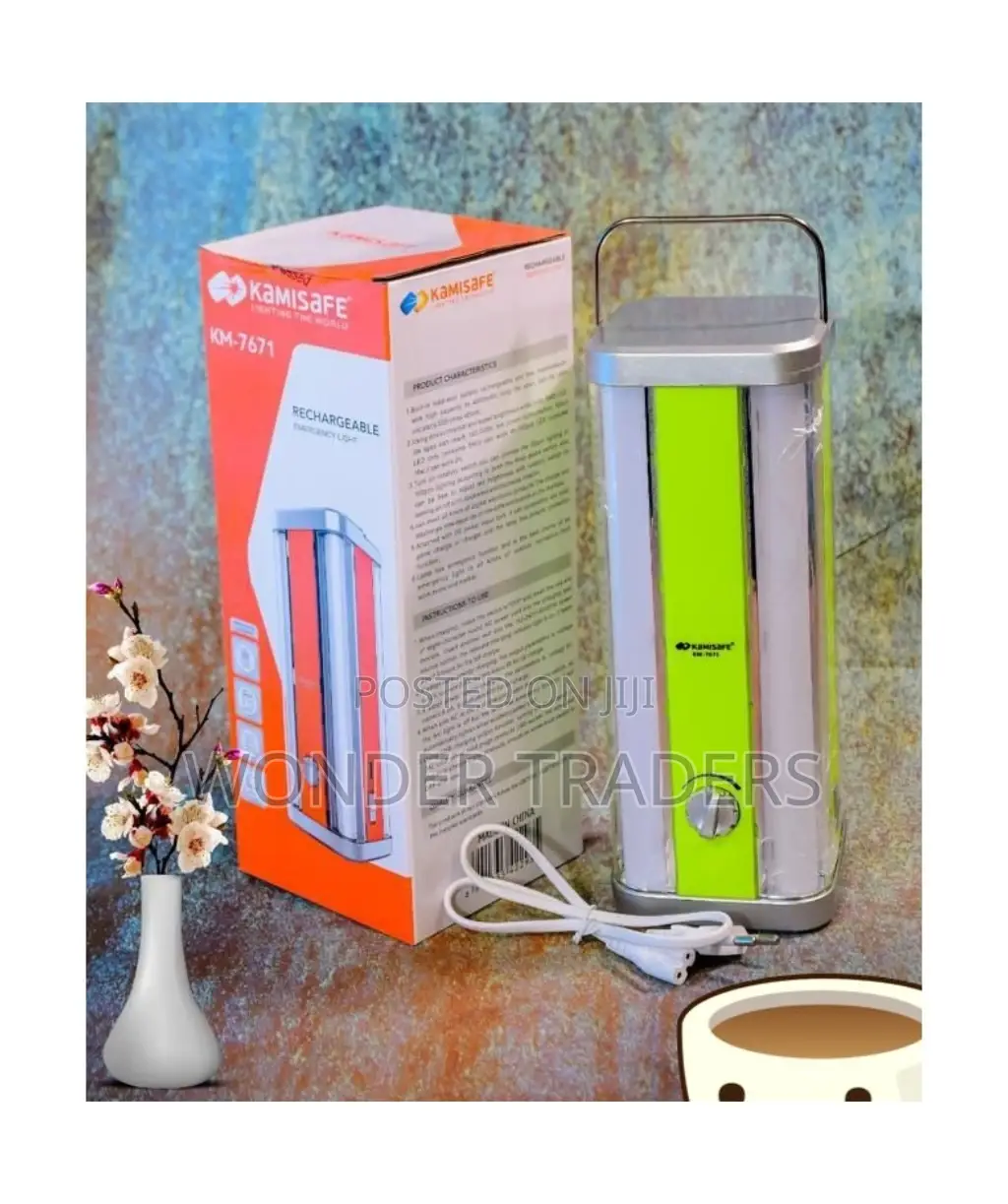 Durable Rechargeable Lamp (Model KM-7671)