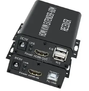 HDMI KVM Extender 60M Transmitter Receiver Plug