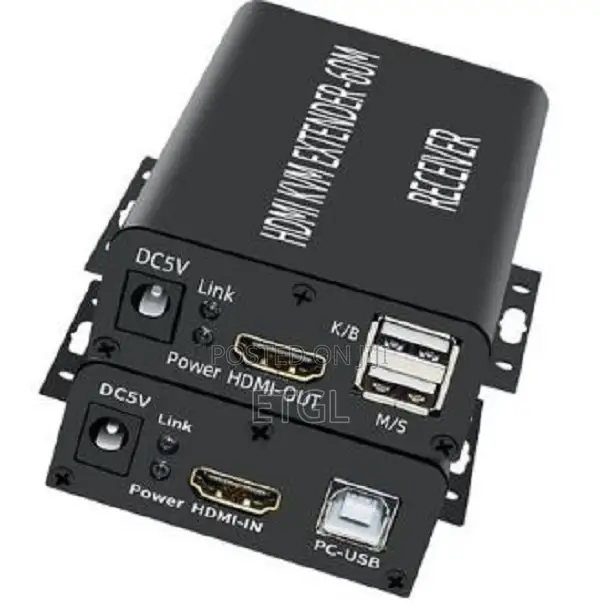 HDMI KVM Extender 60M Transmitter Receiver Plug