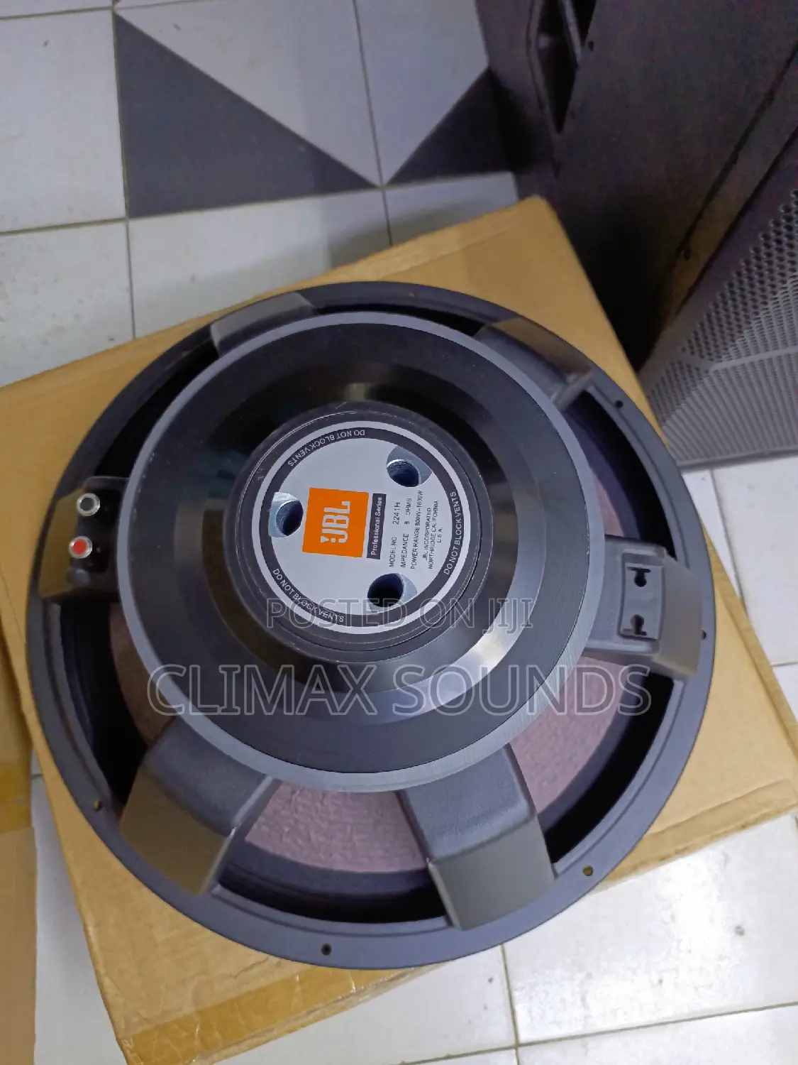 JBL Double Magnet Speaker Naked,