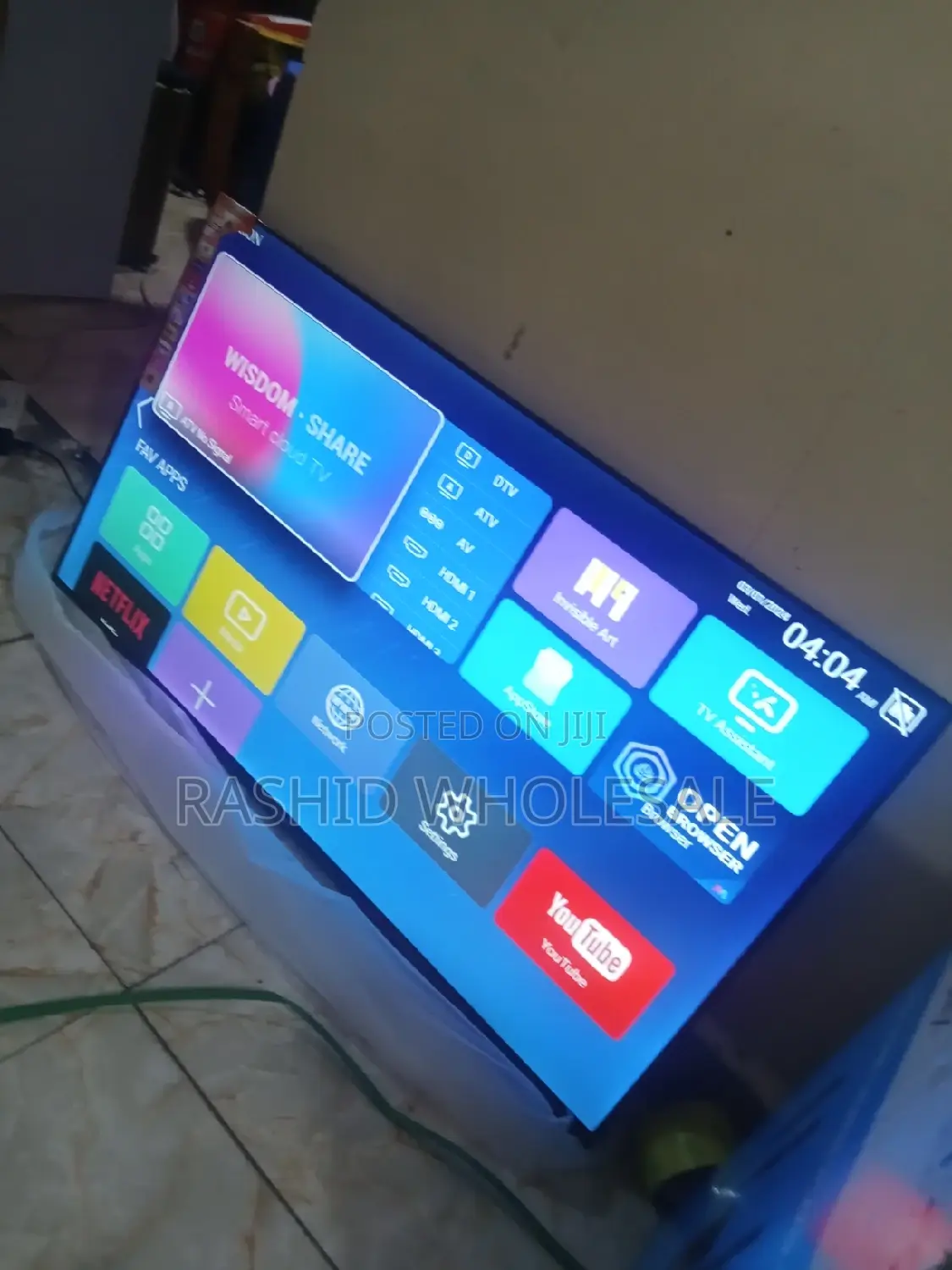 Hd Vitron TV 43 Inch With Bluetooth