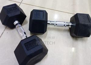 7.5 Kg Hexagonal Dumbbells 2pieces - thumbnail 2