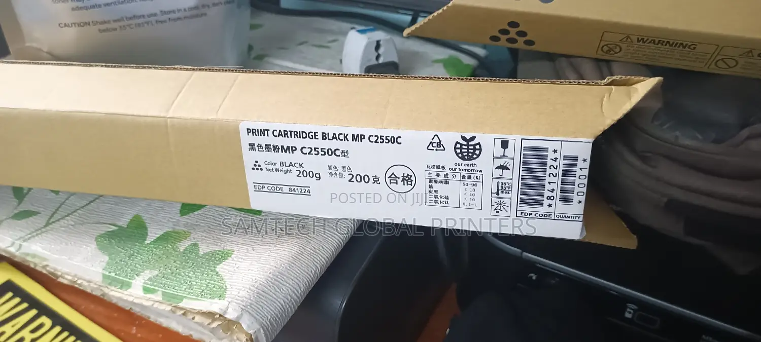 Black Mp C2550 Tonner Catridge