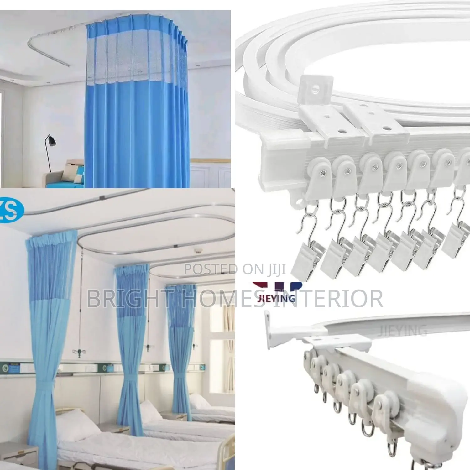 Bendable Curtain Rails Hospital Rails Mosquito Net Rails