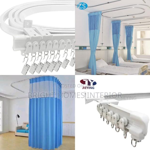 Bendable Curtain Rails Hospital Rails Mosquito Net Rails - main view