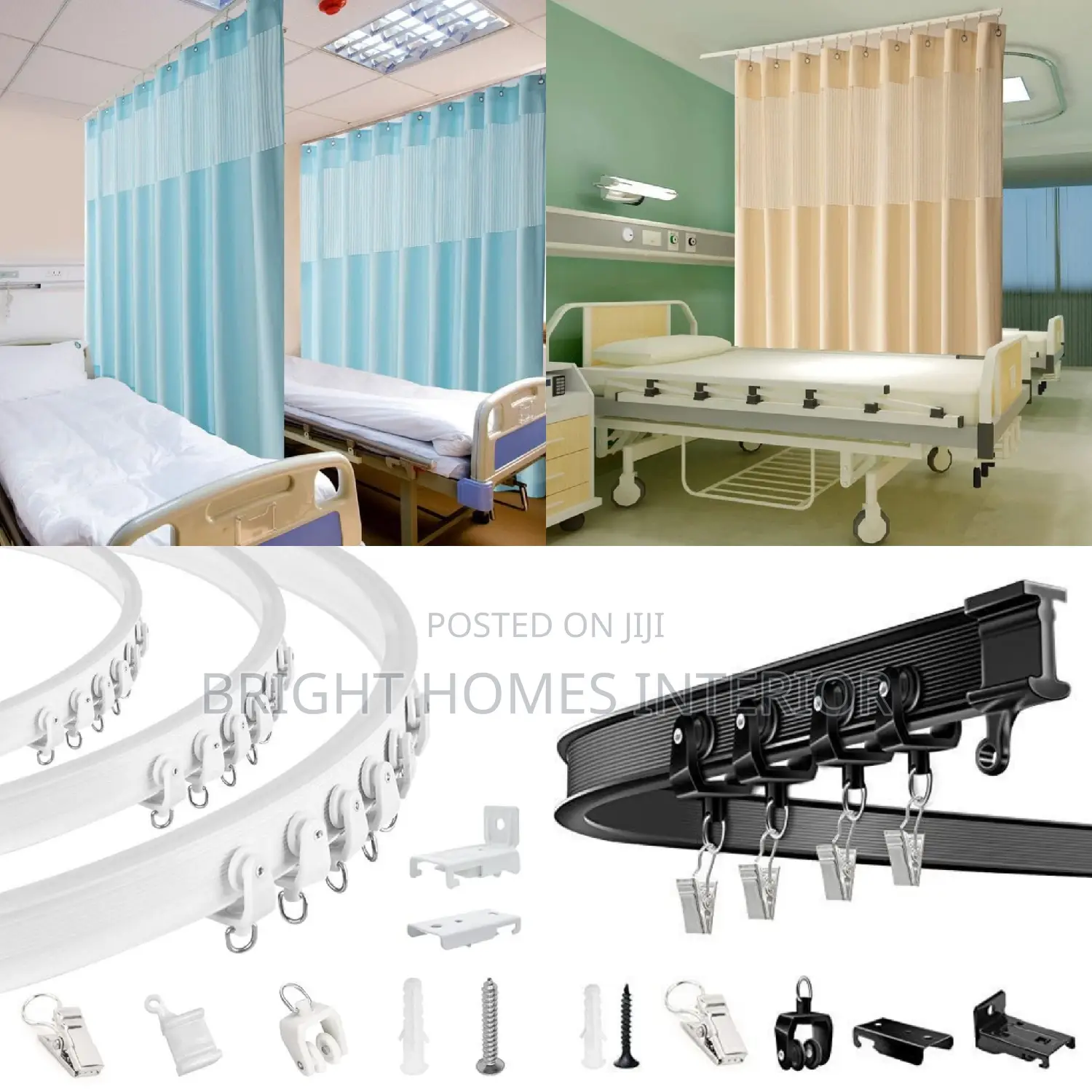 Bendable Curtain Rails Hospital Rails Mosquito Net Rails