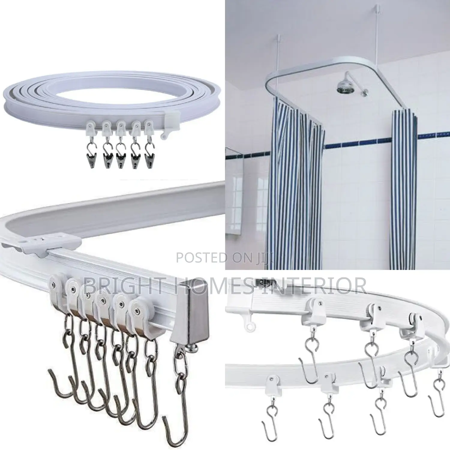 Bendable Curtain Rails Hospital Rails Mosquito Net Rails