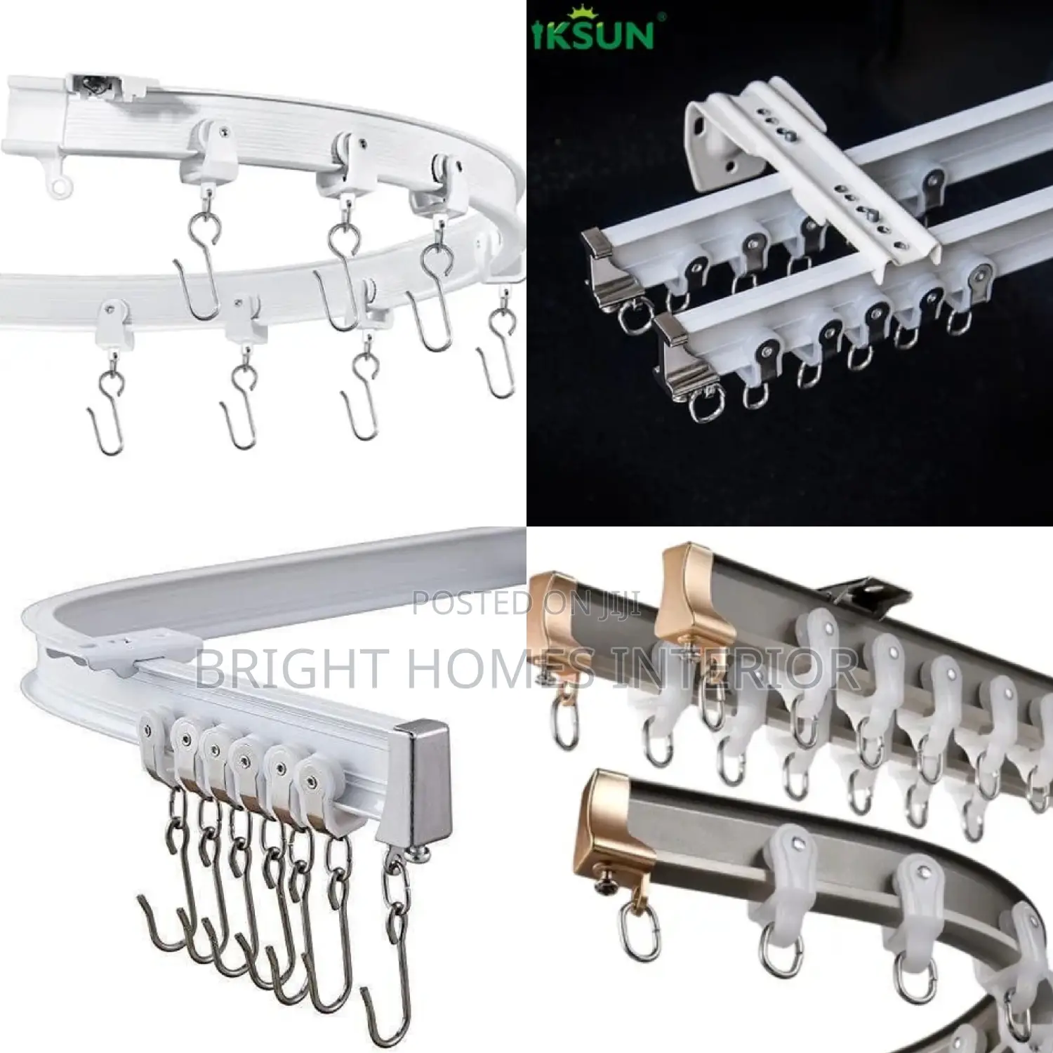 Bendable Curtain Rails Hospital Rails Mosquito Net Rails