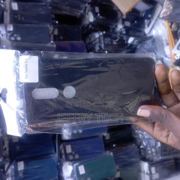 Blue TPU Silicone Case for Nokia 2.4 - main view