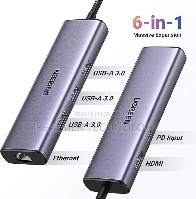 UG-15598 - 6-in-1 Multi Hub