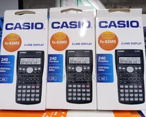 Casio Scientific Calculator Fx-82ms, 2 Lines Display