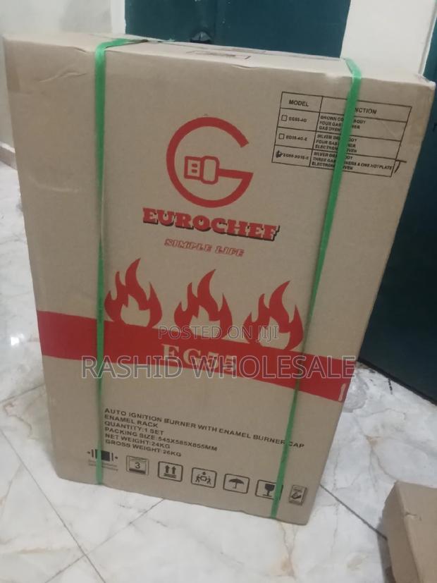 Eurochef 3+1 Cooker 50by55. Electric Oven. Standing Cooker