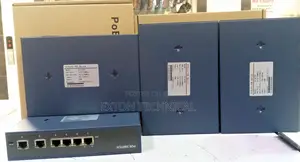 4 Port Poe Ethernet Switch 100-240vac Input With 2 Uplink