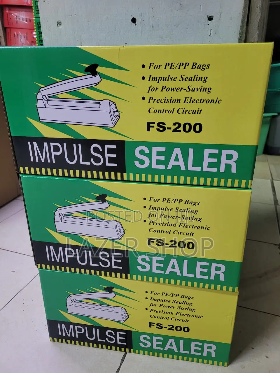 Fs200 Metal Impulse Sealer