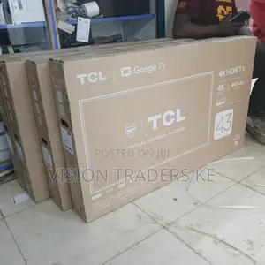 TCL 43 Inches HDR Tv Google Frameless Tv