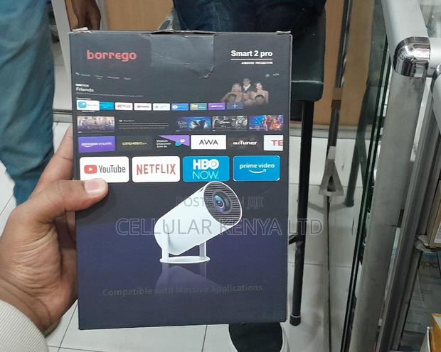 Borrego Smart 2 Pro Projector Wifi-Android - thumbnail 2