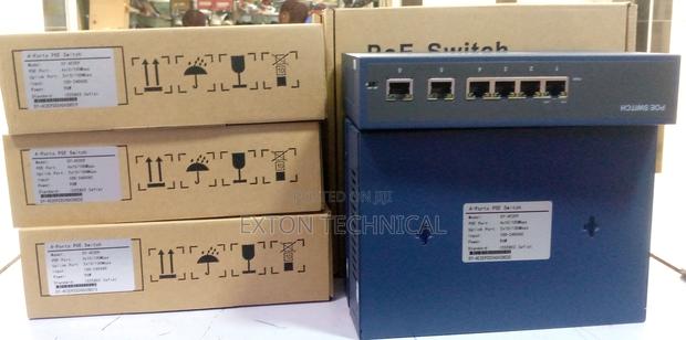 100-240vac Input 2by10/100mbps 4 Port Poe Switch